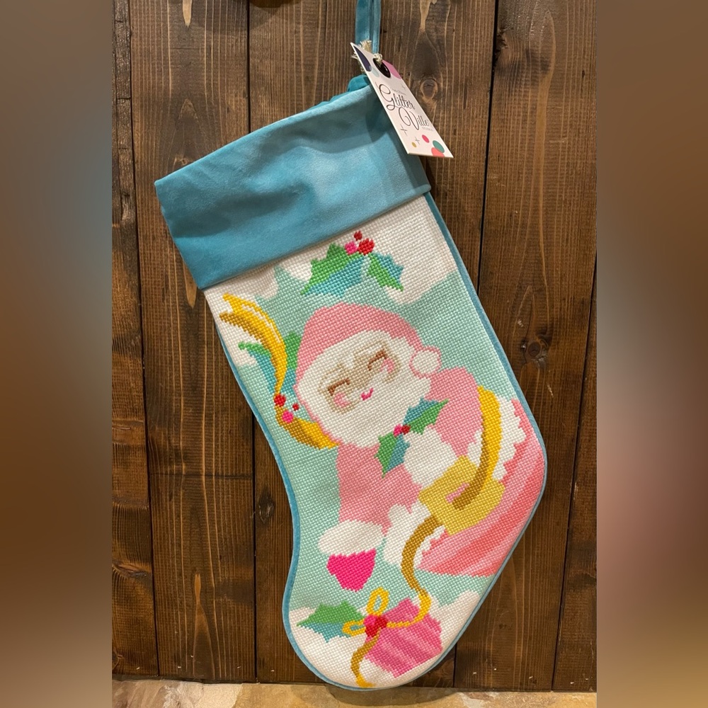 Colorful Holiday Stockings Set - Picture 4 of 4
